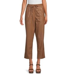 Saks Fifth Avenue Vegan Leather Pants NWOT